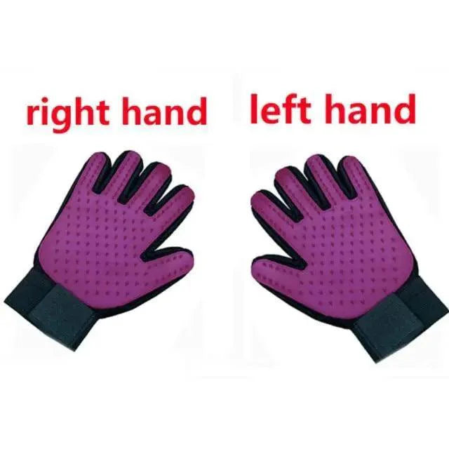 New Efficient Pet Grooming Cleaning Gentle Brush Gloves Pet Hair Remover Gloves Stevvex