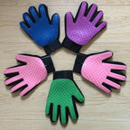 New Efficient Pet Grooming Cleaning Gentle Brush Gloves Pet Hair Remover Gloves Stevvex