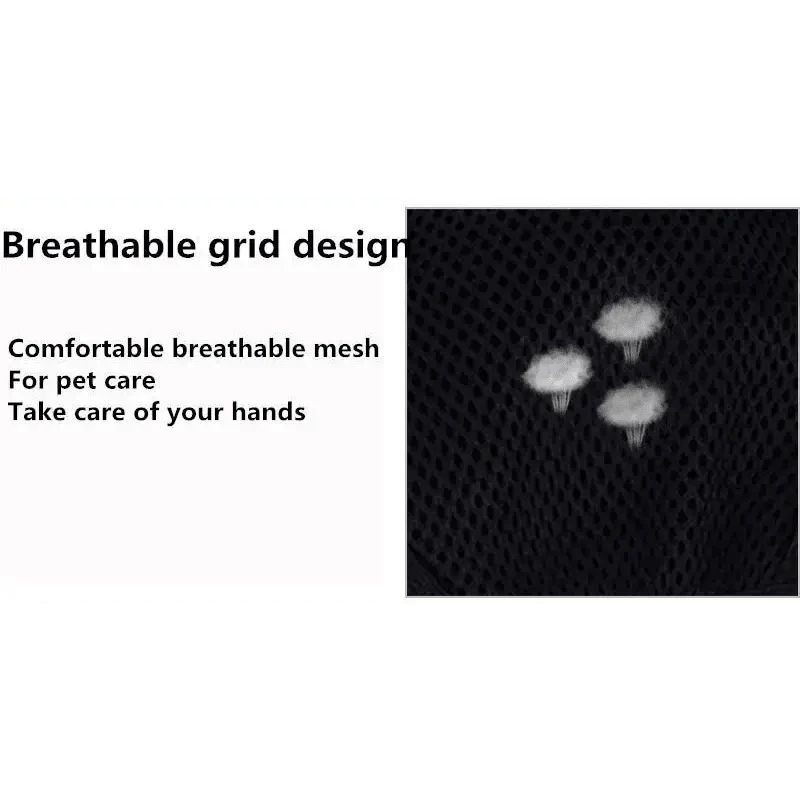 New Efficient Pet Grooming Cleaning Gentle Brush Gloves Pet Hair Remover Gloves Stevvex