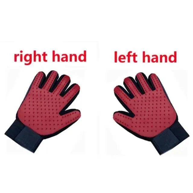 New Efficient Pet Grooming Cleaning Gentle Brush Gloves Pet Hair Remover Gloves Stevvex