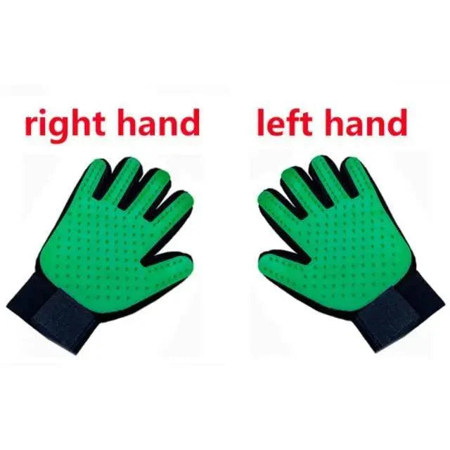 New Efficient Pet Grooming Cleaning Gentle Brush Gloves Pet Hair Remover Gloves Stevvex