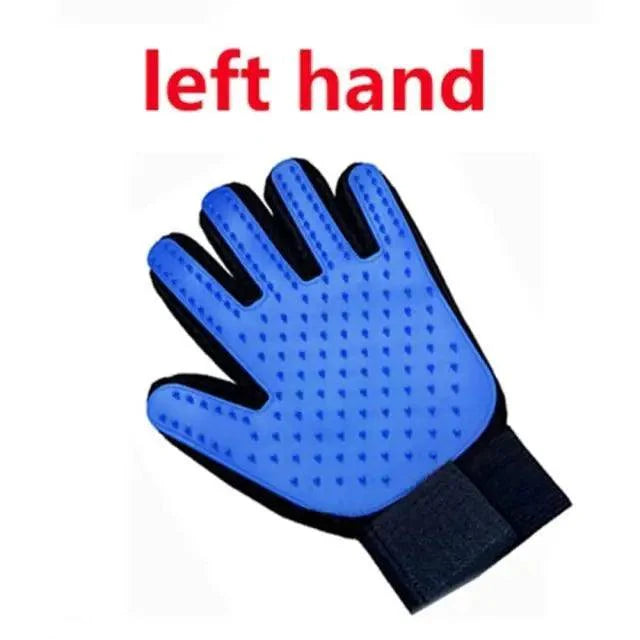 New Efficient Pet Grooming Cleaning Gentle Brush Gloves Pet Hair Remover Gloves Stevvex