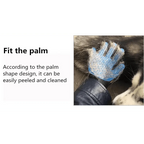 New Efficient Pet Grooming Cleaning Gentle Brush Gloves Pet Hair Remover Gloves Stevvex