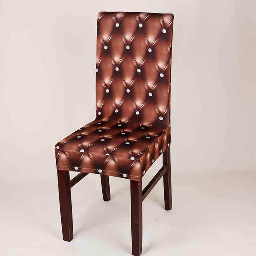New Elastic Spandex Fibre  Chair Cover For Wedding Banquet Hotel Antifouling Fiber Standard Office European Stretch Spandex Removable Washable Dining Chair Protector Slipcovers for Hotel Dining Room Ceremony Banquet Wedding Party Stevvex