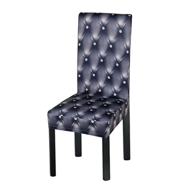 New Elastic Spandex Fibre  Chair Cover For Wedding Banquet Hotel Antifouling Fiber Standard Office European Stretch Spandex Removable Washable Dining Chair Protector Slipcovers for Hotel Dining Room Ceremony Banquet Wedding Party Stevvex