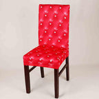 New Elastic Spandex Fibre  Chair Cover For Wedding Banquet Hotel Antifouling Fiber Standard Office European Stretch Spandex Removable Washable Dining Chair Protector Slipcovers for Hotel Dining Room Ceremony Banquet Wedding Party Stevvex