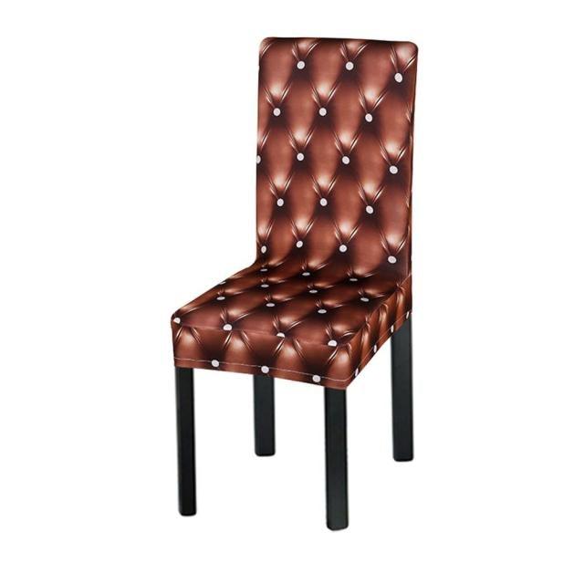 New Elastic Spandex Fibre  Chair Cover For Wedding Banquet Hotel Antifouling Fiber Standard Office European Stretch Spandex Removable Washable Dining Chair Protector Slipcovers for Hotel Dining Room Ceremony Banquet Wedding Party Stevvex