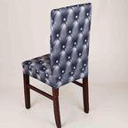 New Elastic Spandex Fibre  Chair Cover For Wedding Banquet Hotel Antifouling Fiber Standard Office European Stretch Spandex Removable Washable Dining Chair Protector Slipcovers for Hotel Dining Room Ceremony Banquet Wedding Party Stevvex
