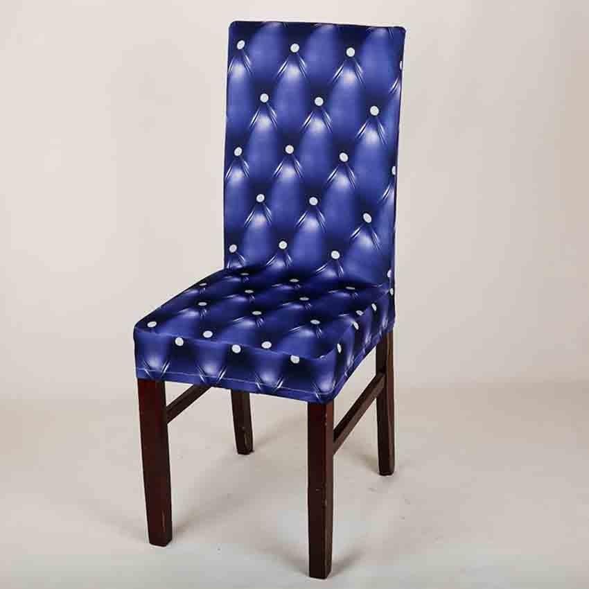 New Elastic Spandex Fibre  Chair Cover For Wedding Banquet Hotel Antifouling Fiber Standard Office European Stretch Spandex Removable Washable Dining Chair Protector Slipcovers for Hotel Dining Room Ceremony Banquet Wedding Party Stevvex