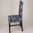 New Elastic Spandex Fibre  Chair Cover For Wedding Banquet Hotel Antifouling Fiber Standard Office European Stretch Spandex Removable Washable Dining Chair Protector Slipcovers for Hotel Dining Room Ceremony Banquet Wedding Party Stevvex