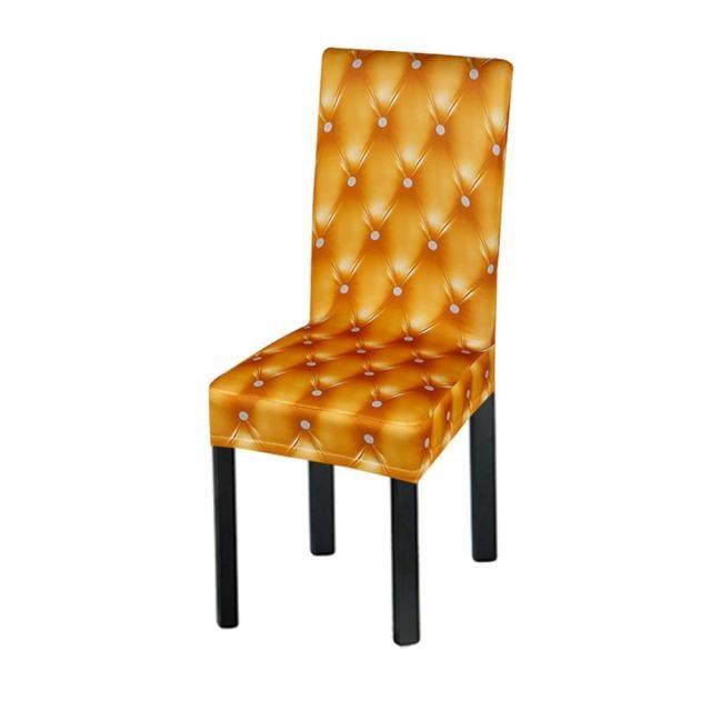 New Elastic Spandex Fibre  Chair Cover For Wedding Banquet Hotel Antifouling Fiber Standard Office European Stretch Spandex Removable Washable Dining Chair Protector Slipcovers for Hotel Dining Room Ceremony Banquet Wedding Party Stevvex