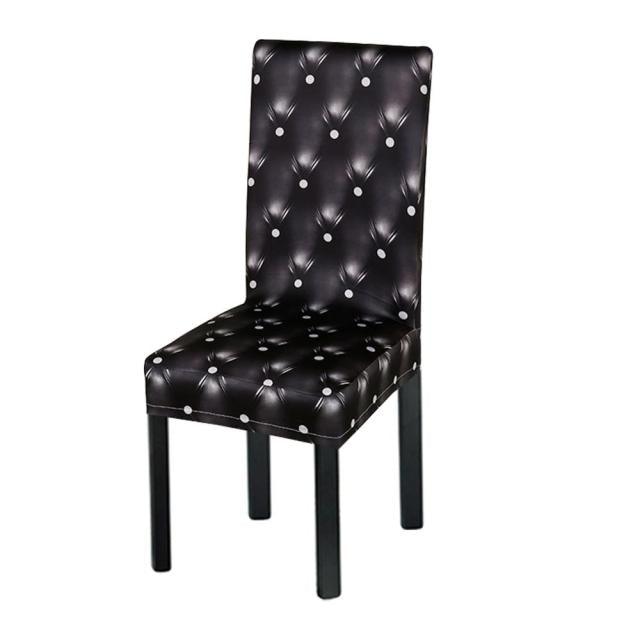 New Elastic Spandex Fibre  Chair Cover For Wedding Banquet Hotel Antifouling Fiber Standard Office European Stretch Spandex Removable Washable Dining Chair Protector Slipcovers for Hotel Dining Room Ceremony Banquet Wedding Party Stevvex