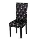 New Elastic Spandex Fibre  Chair Cover For Wedding Banquet Hotel Antifouling Fiber Standard Office European Stretch Spandex Removable Washable Dining Chair Protector Slipcovers for Hotel Dining Room Ceremony Banquet Wedding Party Stevvex