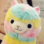 New Elegance 25cm Colorful Alpaca Plush Doll Baby Cute Animal Doll Soft Cotton stuffed doll Home Soft Toys Sleeping Mate Stuffed Plush Toys Stevvex