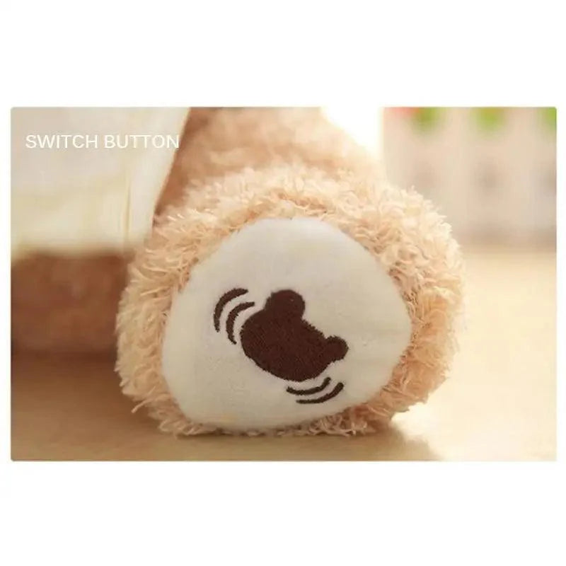 New Elegance 33cm Bear Plush Toys Play  Lovely Stuffed Animals Electric Music Bear Toys For Girls Cute Kids Christmas Birthday Gift Stevvex