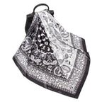 New Elegance Fashionable Scarves for Women Shawl Print Silk Satin Hijab Scarf Female Bandana 90*90cm Luxury Square Shawls Scarfs For Ladies Stevvex