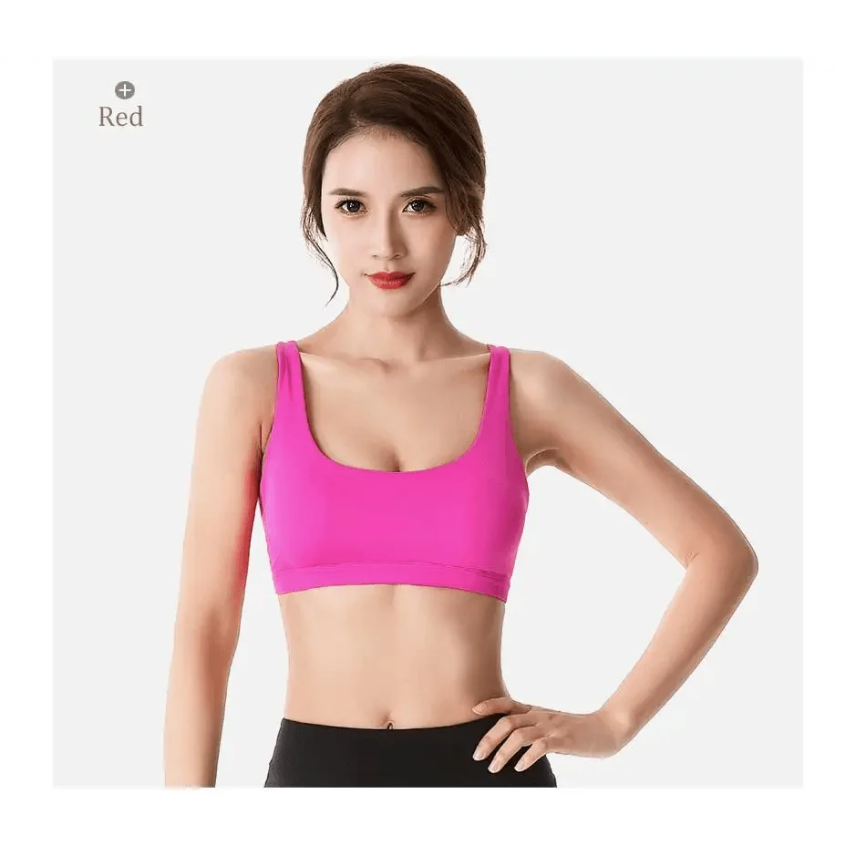 New Elegance Fitness Sports Bra for Women Push Up Wirefree Padded Crisscross Strappy Running Gym Training Workout Yoga Underwear Crop Tops Stevvex