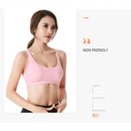 New Elegance Fitness Sports Bra for Women Push Up Wirefree Padded Crisscross Strappy Running Gym Training Workout Yoga Underwear Crop Tops Stevvex