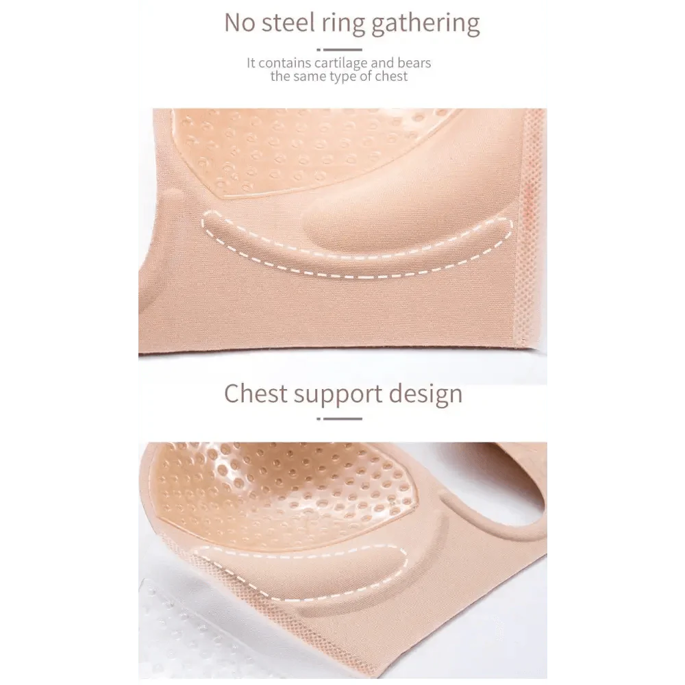 New Elegance Invisible Push Up Bra Strapless Bras Dress Wedding Party Sticky Self-adhesive Silicone Brassiere Breathable Deep U Bra Underwear Stevvex