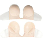 New Elegance Invisible Push Up Bra Strapless Bras Dress Wedding Party Sticky Self-adhesive Silicone Brassiere Breathable Deep U Bra Underwear Stevvex