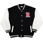 New Elegance Spring Autumn Coat Baseball Bomber Jacket Loose Letter R Men Women Couples Tops Plus Size Jackets Streetwear Stevvex