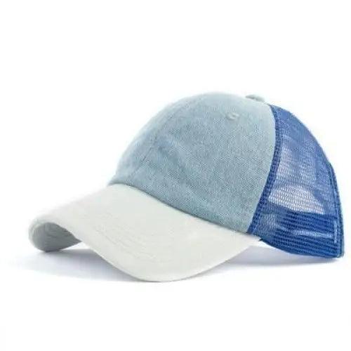 New Elegant Glitter Ponytail Baseball Caps Sequins Shining High Quality Fashionable Cap For Womens Messy Bun Adjustable Snapback Hip Hop Hat Stevvex