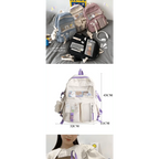 New Elegant Waterproof Backpack For Ladies And Women Cute Student Bookbag/Trevel Bag for Teenager Girls Stevvex