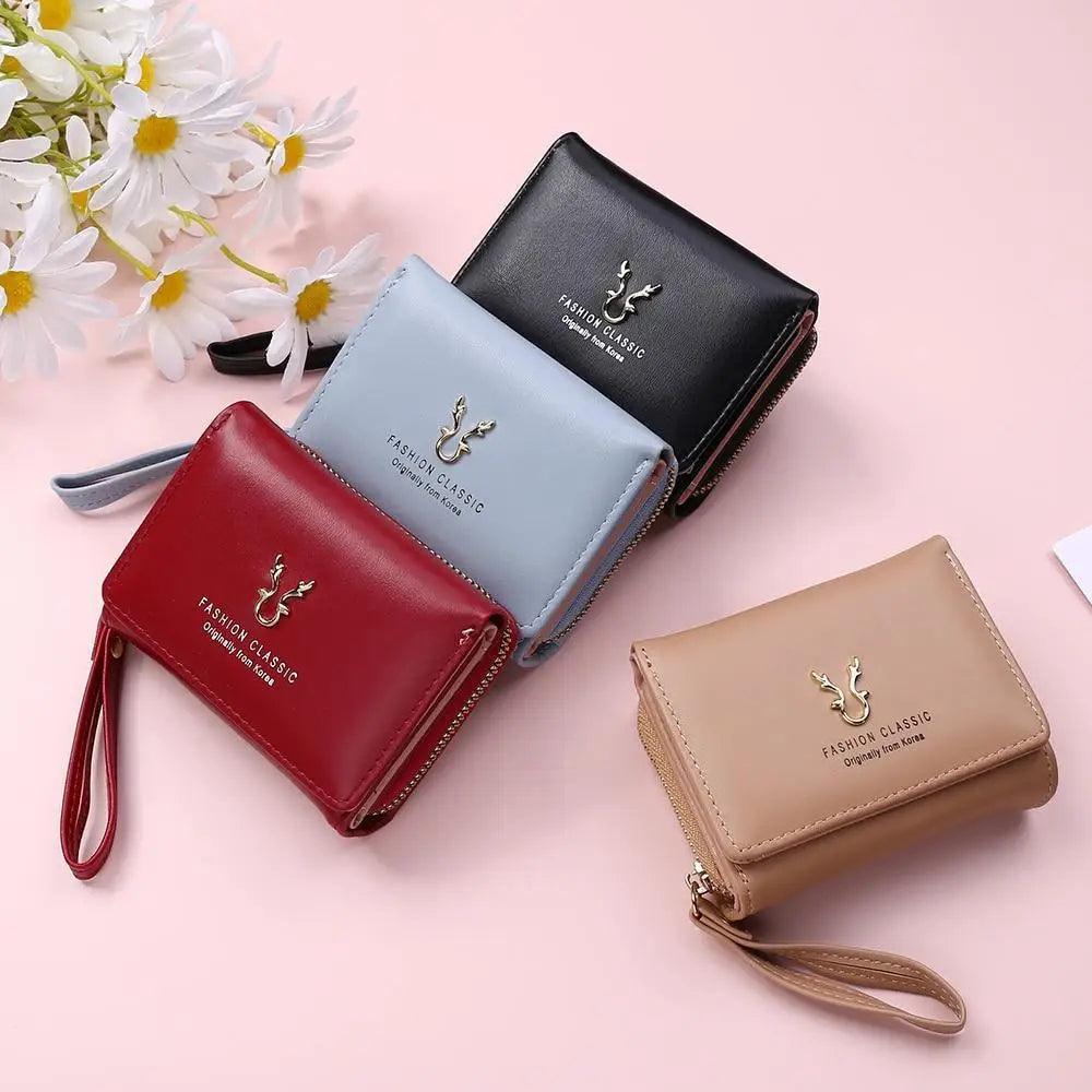 New Elegant Women's Wallet, Coin Purse For Woman And Girls Nice Card Holder Small Ladies Wallet Female Clutch Stevvex