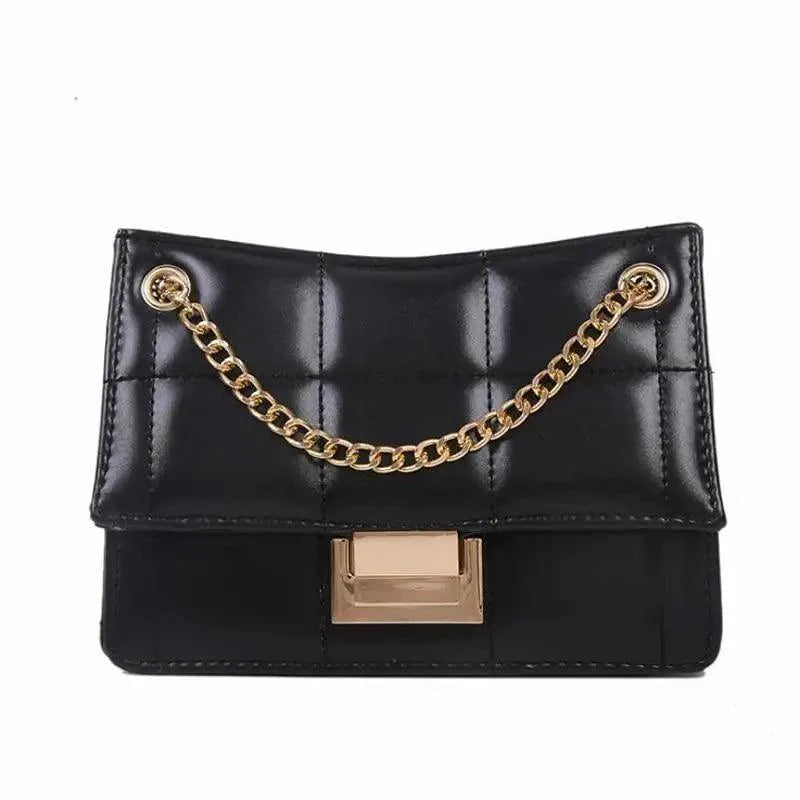 New Fancy Chain Strap Shoulder Bags for Women Summer Fashion Crossbody Bags PU Leather Lady Purses and Handbags Stevvex
