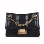 New Fancy Chain Strap Shoulder Bags for Women Summer Fashion Crossbody Bags PU Leather Lady Purses and Handbags Stevvex
