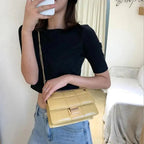 New Fancy Chain Strap Shoulder Bags for Women Summer Fashion Crossbody Bags PU Leather Lady Purses and Handbags Stevvex
