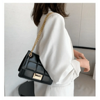 New Fancy Chain Strap Shoulder Bags for Women Summer Fashion Crossbody Bags PU Leather Lady Purses and Handbags Stevvex
