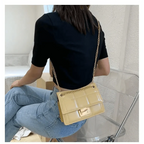 New Fancy Chain Strap Shoulder Bags for Women Summer Fashion Crossbody Bags PU Leather Lady Purses and Handbags Stevvex
