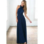 New Fashion Boho Women Multiway Wrap Convertible Maxi Club Red Dress Bandage Long Dress Party Dresses For Women Stevvex