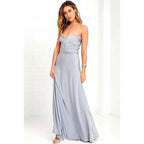 New Fashion Boho Women Multiway Wrap Convertible Maxi Club Red Dress Bandage Long Dress Party Dresses For Women Stevvex