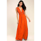 New Fashion Boho Women Multiway Wrap Convertible Maxi Club Red Dress Bandage Long Dress Party Dresses For Women Stevvex