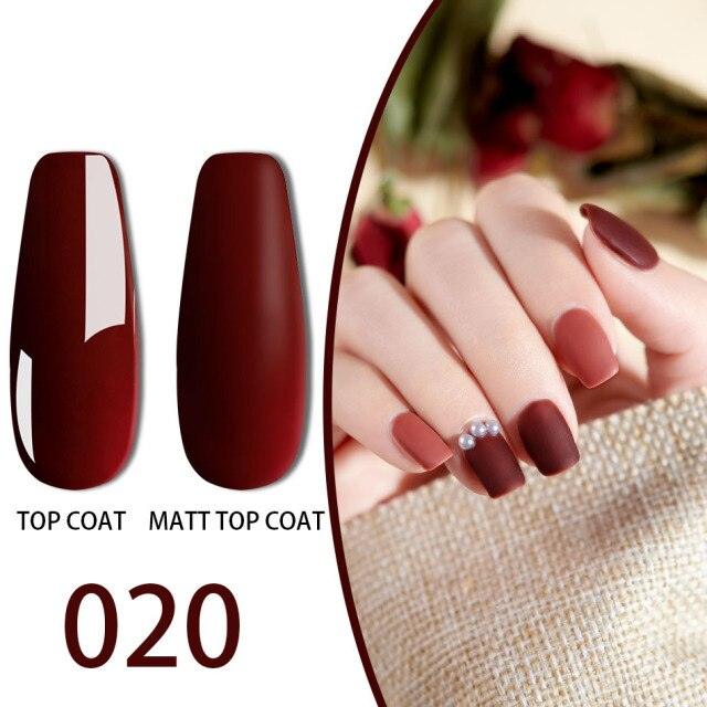 New Fashion Colorful Nail Gel Polish Glossy Matte High Effect Modern Manicure Design For Nails For Girls and Women Stevvex