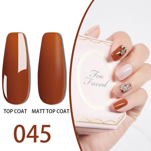 New Fashion Colorful Nail Gel Polish Glossy Matte High Effect Modern Manicure Design For Nails For Girls and Women Stevvex