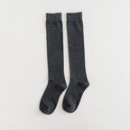 New Fashion Cotton Ladies Knee High Solid Color Socks Student Socks School Party Street Wear Dancing Socks High Quality Cotton Knee High Socks For Women Stevvex