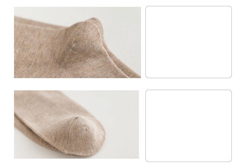 New Fashion Cotton Ladies Knee High Solid Color Socks Student Socks School Party Street Wear Dancing Socks High Quality Cotton Knee High Socks For Women Stevvex