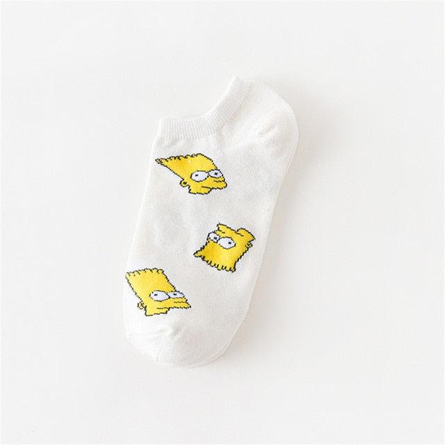 New Fashion Funny Cartoon Egg Socks Cute Girls' Happy Animal Fruit Foods Short Socks Penguin Fried Omelette Strawberry Pineapple Printed Unisex Socks For Men And Women Stevvex