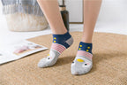 New Fashion Funny Cartoon Egg Socks Cute Girls' Happy Animal Fruit Foods Short Socks Penguin Fried Omelette Strawberry Pineapple Printed Unisex Socks For Men And Women Stevvex