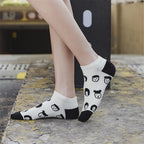 New Fashion Funny Cartoon Egg Socks Cute Girls' Happy Animal Fruit Foods Short Socks Penguin Fried Omelette Strawberry Pineapple Printed Unisex Socks For Men And Women Stevvex