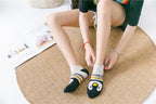 New Fashion Funny Cartoon Egg Socks Cute Girls' Happy Animal Fruit Foods Short Socks Penguin Fried Omelette Strawberry Pineapple Printed Unisex Socks For Men And Women Stevvex