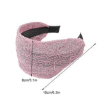 New Fashion Gradient Wide-sided Lace Simple Breathable Toothed Non-slip Headband for Women Girl Hair Accessories Headwear Gorgeous Hair Accessories For Women