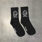 New Fashion Kawaii Cute Smilies Patterned Socks Pure Cotton Cartoon Pattern Hip Hop Style Breathable Mid Tube Socks Skateboard Socks Soft Long Sock for Men And Women Stevvex