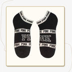 New Fashion Motion Socks Pink Socks New Unisex Cotton Mix Random Harajuku Creative Happy Casual Sports Short Ankle Pink Letters Socks Cotton Socks For Men And Women Stevvex
