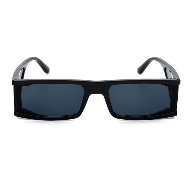 New Fashion Rectangle Small Sunglasses For Women Luxury Style Mirror Black Clear Lens Retro Colourful Lens Frames Elegant Summer Design Stevvex