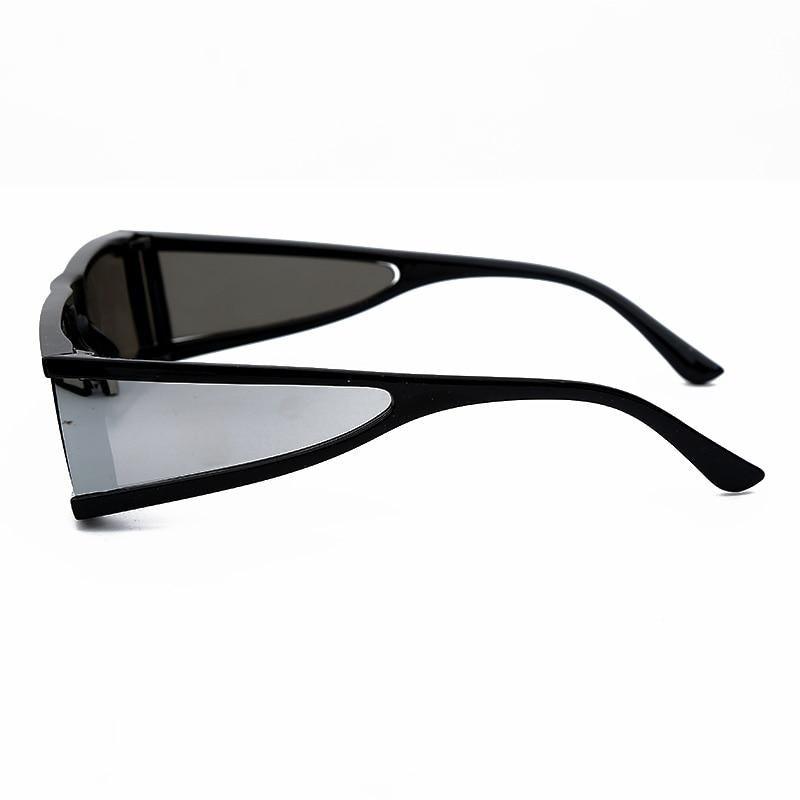 New Fashion Rectangle Small Sunglasses For Women Luxury Style Mirror Black Clear Lens Retro Colourful Lens Frames Elegant Summer Design Stevvex