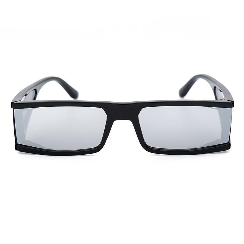 New Fashion Rectangle Small Sunglasses For Women Luxury Style Mirror Black Clear Lens Retro Colourful Lens Frames Elegant Summer Design Stevvex